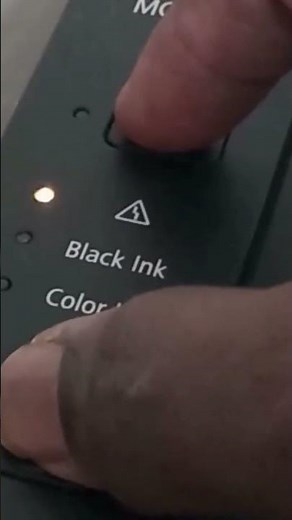 Canon Blinking Lights Power and Error