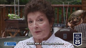 Thanks to Hospice of Michigan, Pat Freehan, wife of former Detroit Tigers catcher Bill Freehan, is able to take care of her husband at home - which is "where he wants to be." When you Give A Quarter Back, you give patients' family members peace of mind. Donate now to ensure everyone in our state has access to home-based care: https://bit.ly/2OxAeV3 | Hospice of Michigan