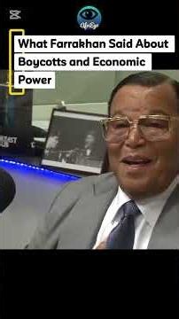 Farrakhan on Why Consumer Spending Matters #shorts #blackhistory #ytshorts #facts