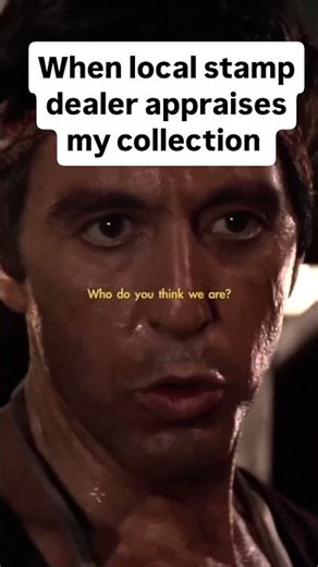 When Local Stamp Dealer Appraises My Collection #philately #stamps
