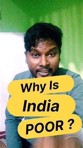 why is india poor ? #shorts #shortsfeed #krushnatandi