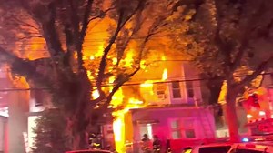 20 displaced, 7 hurt after massive fire tears through Queens