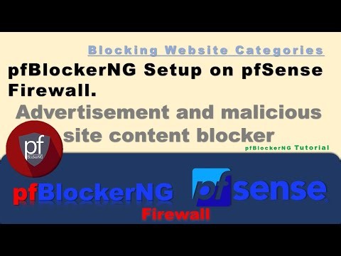 How to basic setup pfBlockerNG on pfsense | Ads' & malicious Blocker | Blocking Website Categories.