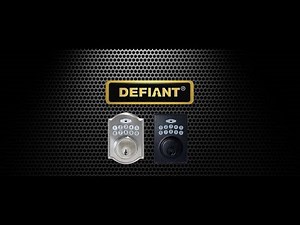 Defiant Keypad Deadbolt Programming