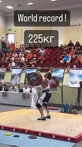 225kg clean and jerk world record Karlos Nasar | Lucson Halterofilia
