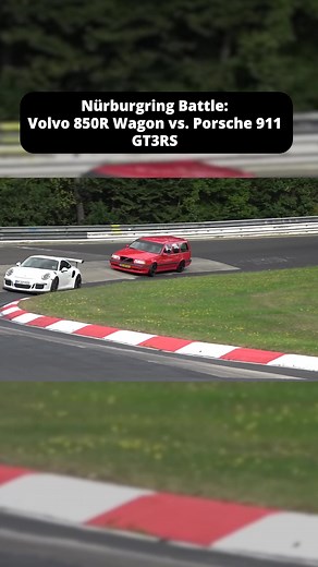 Volvo 850R vs Porsche 911 GT3RS: Nürburgring Showdown