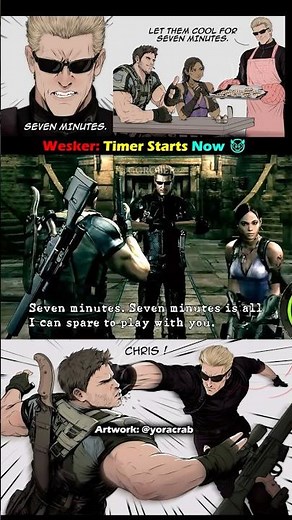 Wesker: Seven Minutes… 😈