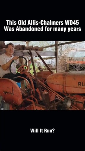 WILL IT RUN Allis Chalmers WD45!#recovery #restoration #engine #willitrun #old #truck #repair #fyp #car #tiktok | Tube Restoration