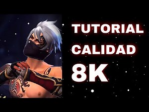 😫HERMOSA CALIDAD 8K PARA TUS EDITS MUY FÁCIL Y RÁPIDO