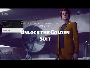 Luck & Probability Puzzle Solution - Control Walkthrough Unlock Gold Suit