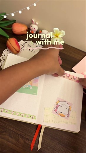 Pastel theme journal with me🫧 #journalwithme #journal #journaling #pastel #stationery #foryou #fyp