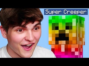 Minecraft, But I Added Custom Creepers...