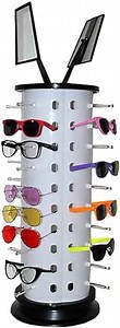 Amazon.com: Display 40 PCS for Sunglasses Eyewear Glasses Rack Holder Stand Display with Mirror Turning Rotating Spinning : Home & Kitchen