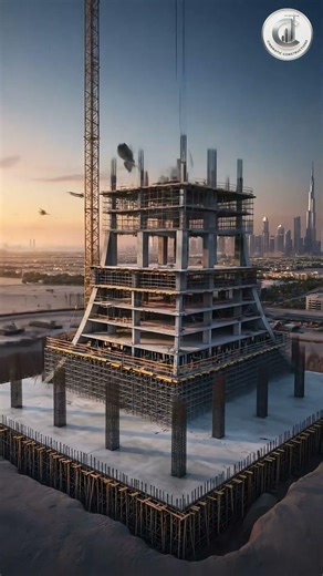 From Empty Land to World’s Most Beautiful Skyscraper #construction #skyscraper