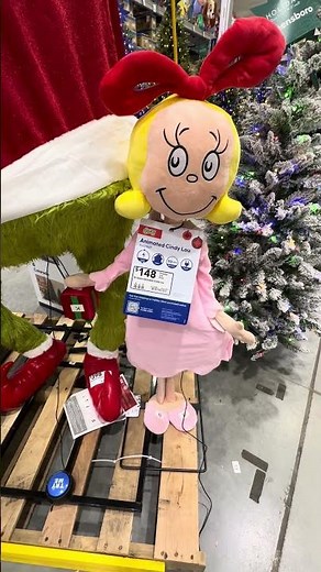 Animatronic Cindy Lou Hoo Grinch Christmas Lowe’s 2025