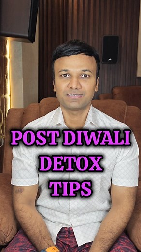 Dr Prakash Murthy MBBS MD on Instagram: "Post Diwali Detox Tips 1. Cinnamon and methi water in the morning to improve insulin sensitivity 2. Avoid deep drying for the next 5 days. Give some rest to the gut 3. Liver detox vegetables 4. Lemon , mint drink 5 Amla for immunity 6. Pomegranate for 💜 health 7. Pranayama Breathing exercises ( 1:4:2 ) ratio to reduce the cortisol levels #postdiwali #diwalivibes✨ #doctor #health #fbreelsfypシ゚viralfbreelsfypシ゚viral2025 #fbreelsfypシ゚viralfbreelsfypシ゚viral 