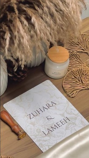 Save the date video | invitation video | save the date idea | wedding invitation ideas | nikah video