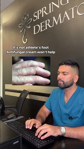Deep, intensely itchy blisters on the sides of the fingers or palms that seem to come out..