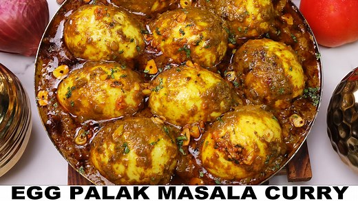 552K views · 6.6K reactions | बढ़ती ठंड में ये पालक अंडा करी बनाये और...