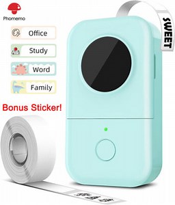 Label Maker Thermal Phomemo D30 Bluetooth Wireless Mini Portable Label Printer  | eBay UK