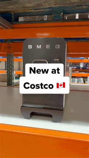 ☕ Smeg Espresso Machine Fully Automatic Black (🇨🇦 Itm. 2000428) lets you grind, brew, and steam milk at the touch of a button for café‑style drinks at home. Would this replace your daily coffee shop run? ​ #CostcoFinds #CostcoHaul #GadgetGoals #CoffeeLovers #KitchenAppliances #CostcoCanada #HomeBarista | Andy Shen