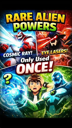 Rarely Used Abilities in Ben 10 You Missed 😱