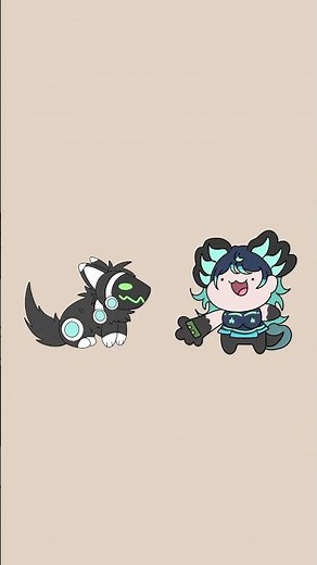 Protogens do love ram very much | #furry #protogen #art #animation