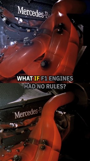 1.4M views · 10K reactions | What If F1 ENGINES Had No Rules? So,...