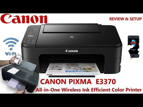 canon pixma ink efficient e3370 configure