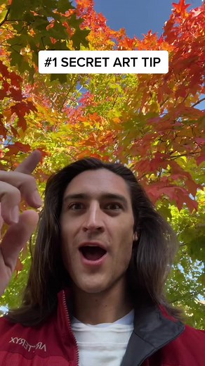 Secret Art Tip #1 ! #leafpress #easydiy #secretart