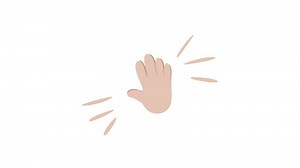 Download Clapping Hands Emoji Icon Full HD Animation.  for free