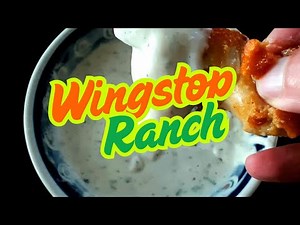 Copycat Wingstop Ranch Dressing Recipe