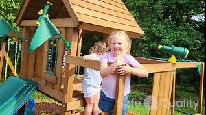 Swing-N-Slide WS 5100 2 Pack of Green Swing Seats with Ring/Trapeze Combo Swing Swing Set Refresher Bundle, Green