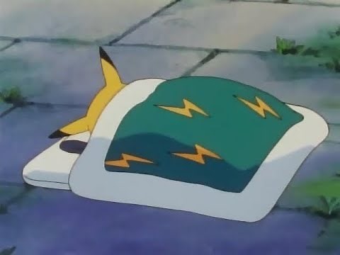 Pokemon Short Clip - Ash and Pikachu scared to catch ghost Pokemon