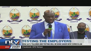 Testing The Employers: All Human Resource Management students will be examined under the new government's Competency-Based Curriculum (CBC). Institute of Human Resource Management says the curriculum for HRMs is in transition to meet new market demands and employment trends. #NTVAtOne | NTV Kenya