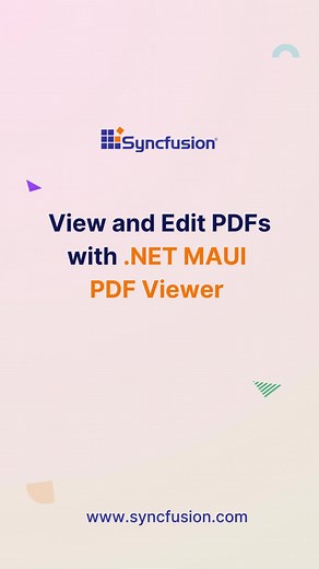 Discover seamless viewing, editing, navigation, and annotation of PDFs! Learn how to enhance them by adding notes, marking up text, and freehand drawing with the .NET MAUI PDF Viewer. #maui #dotnetmaui #pdfviewer Explore more about the .NET MAUI PDF Viewer control: https://www.syncfusion.com/maui-controls/maui-pdf-viewer | Syncfusion