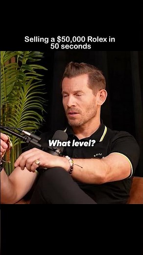 Jeremy Miner sells a Rolex