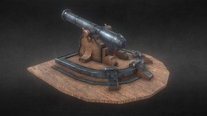 Top Atar (Cannon) 3D Modelling - 3D model by Sroxyn