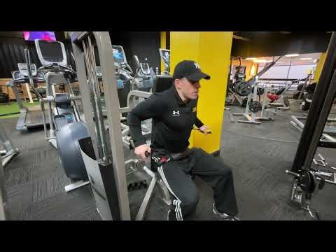 How to use a tricep dip machine