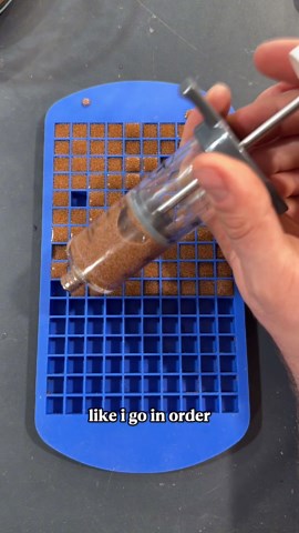 Harvesting millions of brine shrimp for fish food
