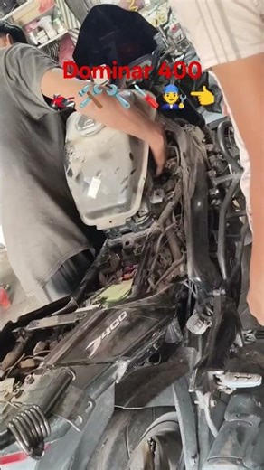 yah dominar ki servicing kar rahe hain ham log#viral video#YouTube#