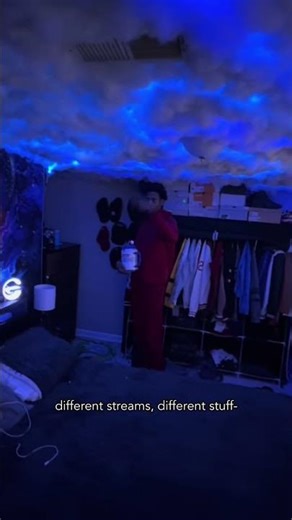 Check out the clouds this gamer added in his PadSplit room