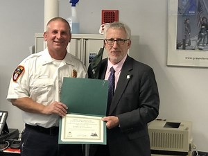 Guilford Fire Captains Earn Employee Recognition Awards