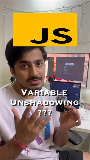 Shubham Rana on Instagram: "📌 Scope & Closures | Chapter 3 | Part 2 - Global unshadowing Global unshadowing is a trick which we can use to unshadow global “var” and “function” declarations. It doesn’t work for let , const and class declarations. It’s not recommended for use, its just to understand the global object better. Inspired by You Don’t Know JavaScript. #javascript #webdevelopment #dsa #coding frontend"