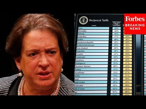 'That Seems A Little Tautological': Elena Kagan Grills Attorney On Tariff Revenue Concerns