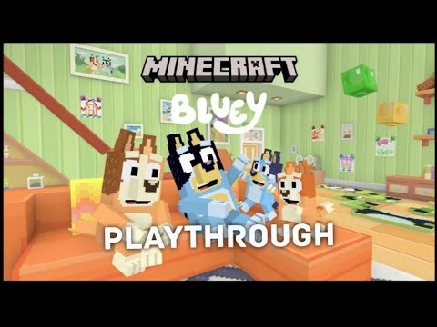 Minecraft x Bluey DLC Tutorial Playthrough