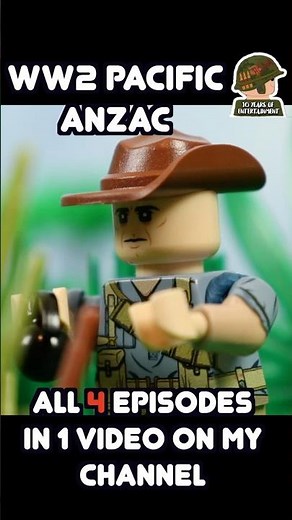 WW2 Pacific in Lego style