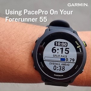 4.7K views · 81 reactions | Need a pacer? Introducing PacePro on the new Forerunner 55 that can help you plan your ideal pacing strategy for your activity and maximize your performance. Want to know how to set it up? Watch the video! #GarminPH #BeatYesterday #ForerunnerForRunners #Forerunner55 | Garmin Philippines | Facebook