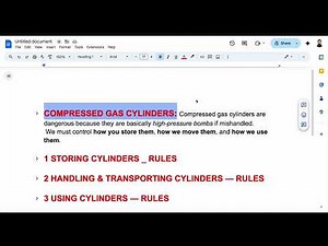 COMPRESSED GAS CYLINDERS | CSM handbook | part1