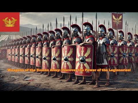 Weapons of the Roman Army: Discover the Power of the Legionaries#AncientHistory #Legionaries#Gladius